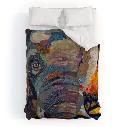 Elizabeth St Hilaire Elephant Comforter
