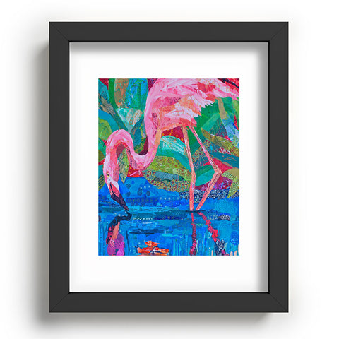 Elizabeth St Hilaire Flamingo 2 Recessed Framing Rectangle