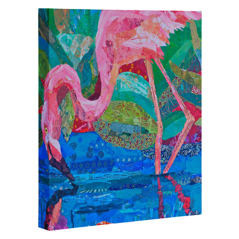 Elizabeth St Hilaire Flamingo 2 Art Canvas