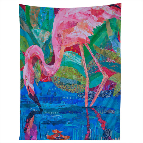 Elizabeth St Hilaire Flamingo 2 Tapestry
