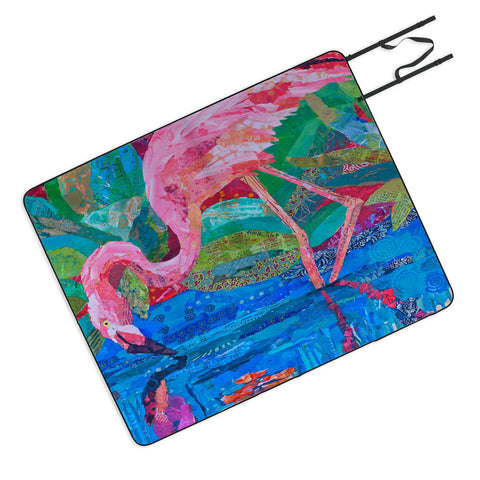 Elizabeth St Hilaire Flamingo 2 Picnic Blanket
