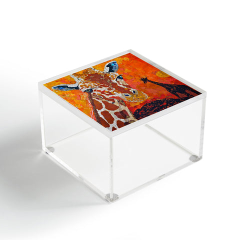 Elizabeth St Hilaire Giraffe Acrylic Box
