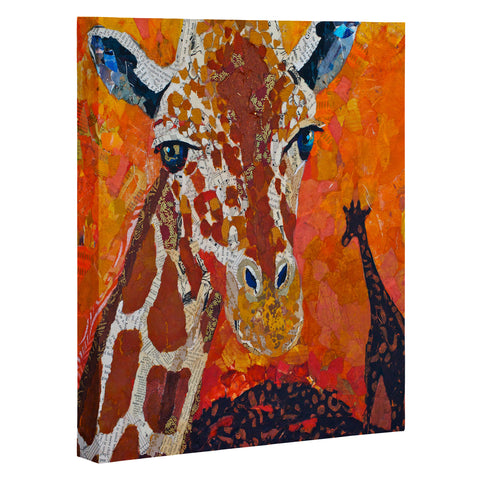 Elizabeth St Hilaire Giraffe Art Canvas