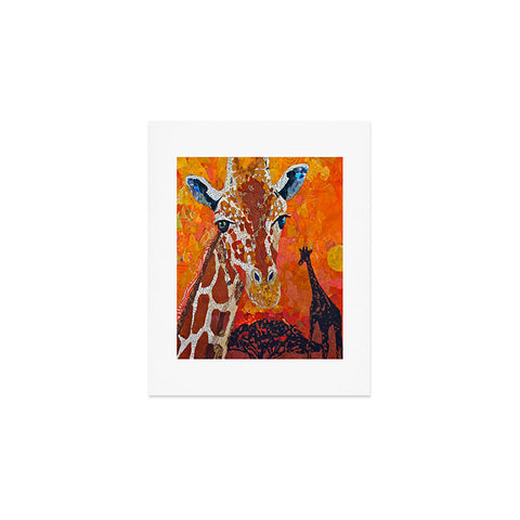 Elizabeth St Hilaire Giraffe Art Print
