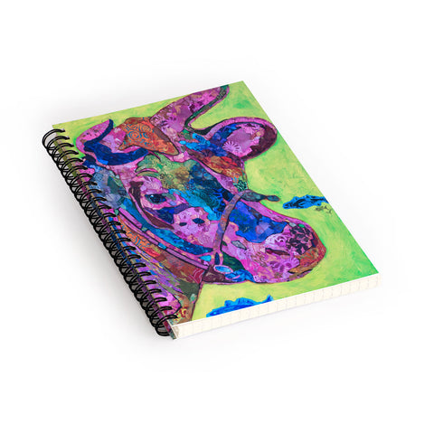 Elizabeth St Hilaire Homage To Warhol Spiral Notebook