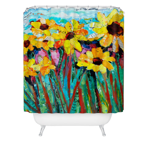 Elizabeth St Hilaire In The Tuscan Sun Shower Curtain