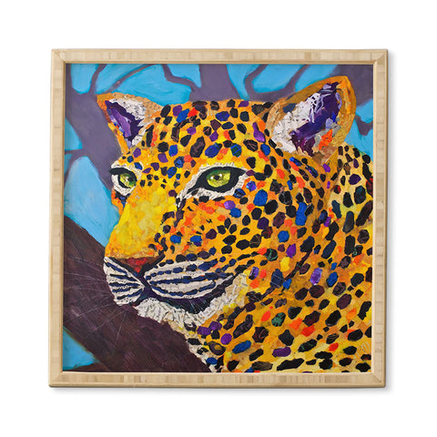 Elizabeth St Hilaire Jacklyn Jaguar Framed Wall Art