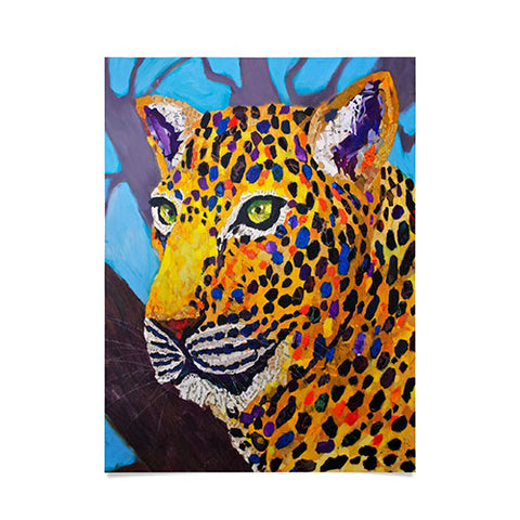 Elizabeth St Hilaire Jacklyn Jaguar Poster