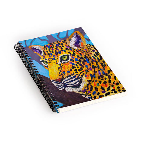 Elizabeth St Hilaire Jacklyn Jaguar Spiral Notebook