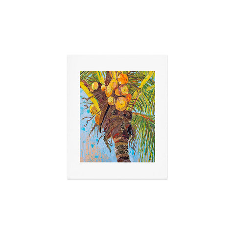 Elizabeth St Hilaire Key West Palms Art Print