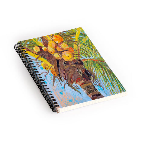 Elizabeth St Hilaire Key West Palms Spiral Notebook