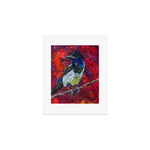 Elizabeth St Hilaire Mischievous Magpie Art Print