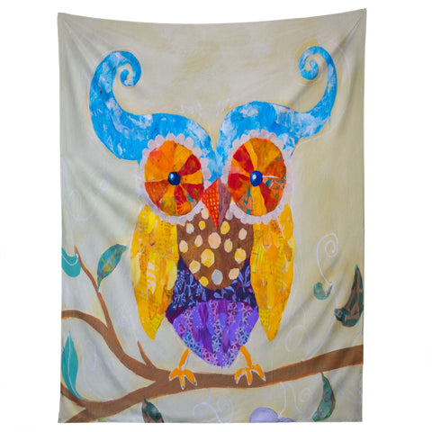Elizabeth St Hilaire Owl Always Love You Tapestry
