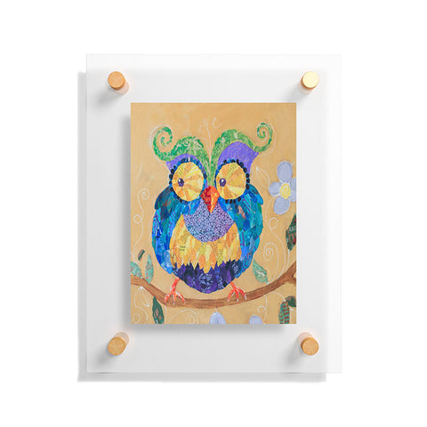 Elizabeth St Hilaire Owl Always Love You Too Floating Acrylic Print