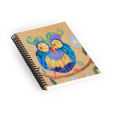 Elizabeth St Hilaire Owl Always Love You Too Spiral Notebook