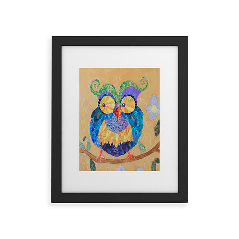 Elizabeth St Hilaire Owl Always Love You Too Framed Art Print