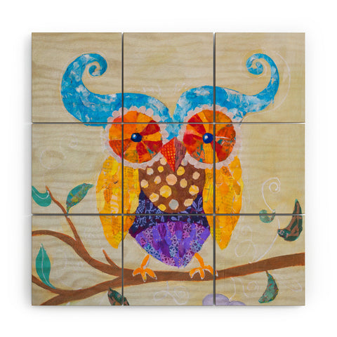 Elizabeth St Hilaire Owl Always Love You Wood Wall Mural