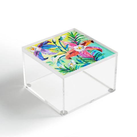 Elizabeth St Hilaire Pastel Blooms 2 Acrylic Box