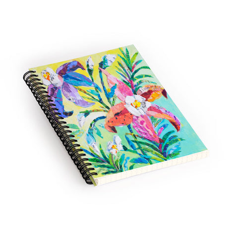 Elizabeth St Hilaire Pastel Blooms 2 Spiral Notebook