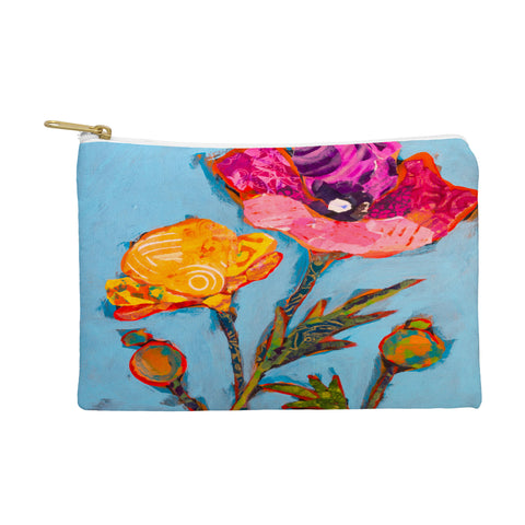 Elizabeth St Hilaire Poppy Number 1 Pouch