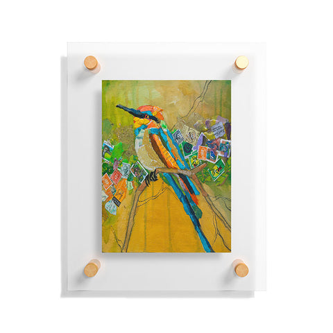 Elizabeth St Hilaire Rainbow Bee Eater Floating Acrylic Print