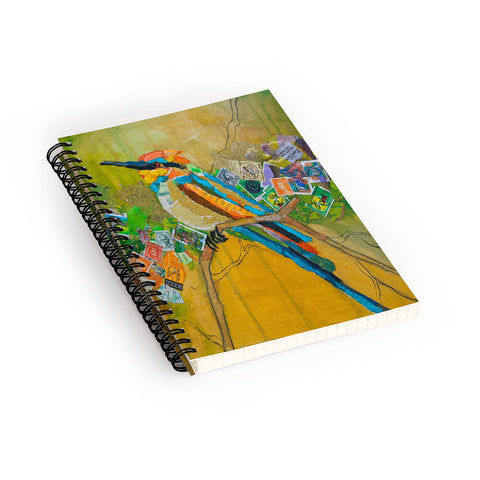 Elizabeth St Hilaire Rainbow Bee Eater Spiral Notebook