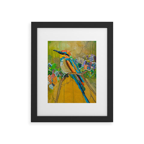 Elizabeth St Hilaire Rainbow Bee Eater Framed Art Print