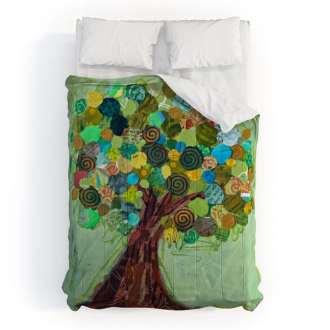 Elizabeth St Hilaire Spring Tree Comforter