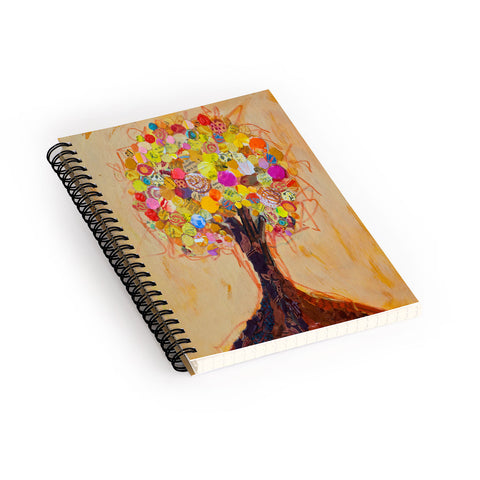 Elizabeth St Hilaire Summer Tree Spiral Notebook