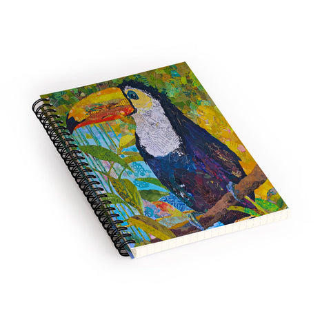 Elizabeth St Hilaire Toucan 1 Spiral Notebook