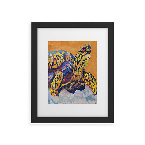 Elizabeth St Hilaire Trevor Turtle Framed Art Print