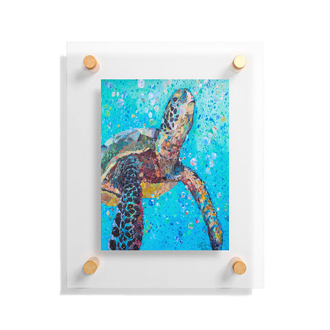 Elizabeth St Hilaire Water Baby Floating Acrylic Print