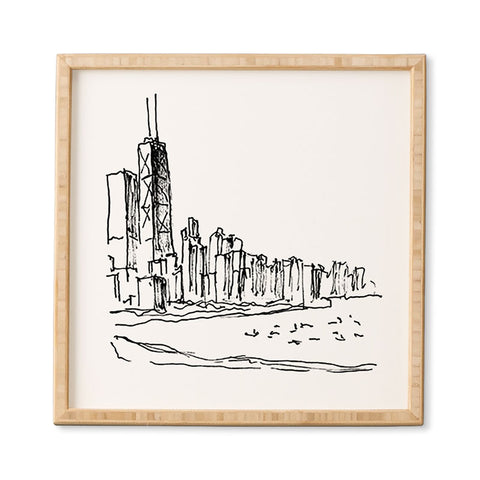 Ella Russo Chicago Skyline Framed Wall Art