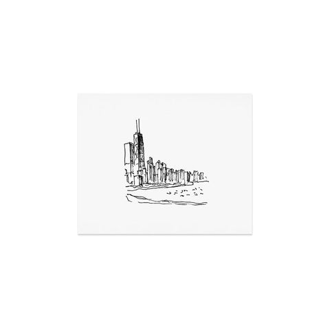Ella Russo Chicago Skyline Art Print