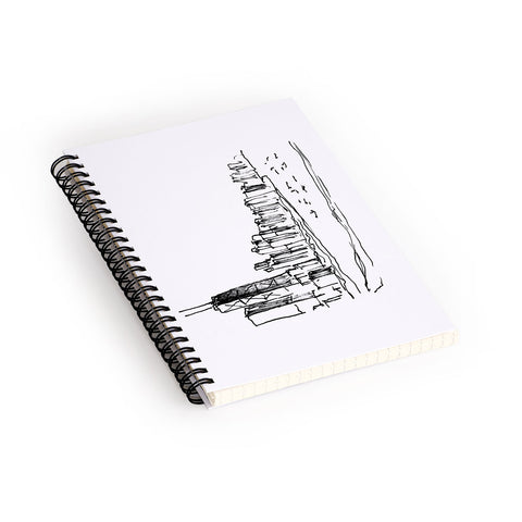 Ella Russo Chicago Skyline Spiral Notebook