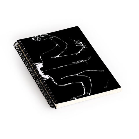 Elodie Bachelier Amelie by night Spiral Notebook