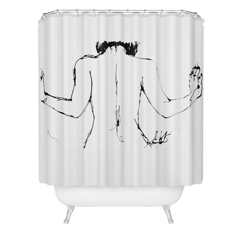 Elodie Bachelier Amelie Shower Curtain