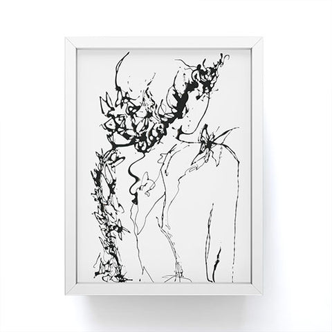 Elodie Bachelier Chrysalide Framed Mini Art Print