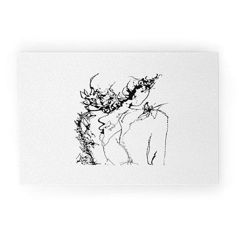 Elodie Bachelier Chrysalide Welcome Mat