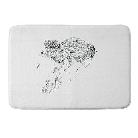 Elodie Bachelier Koyuki Memory Foam Bath Mat