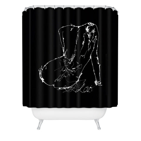 Elodie Bachelier Nu 1 Shower Curtain