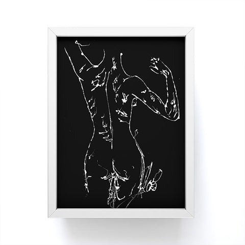 Elodie Bachelier Nu 3 Framed Mini Art Print