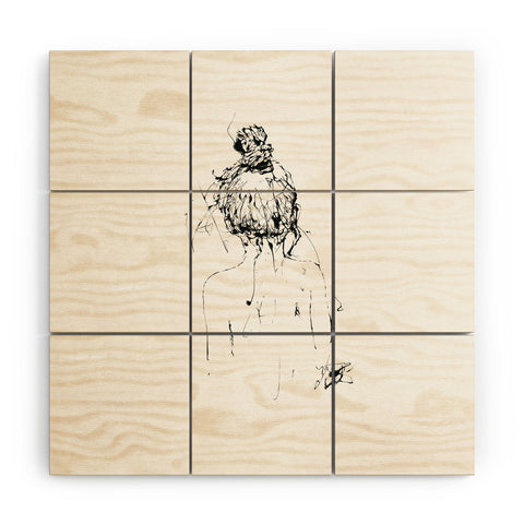 Elodie Bachelier The Ava Wood Wall Mural