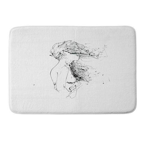 Elodie Bachelier Val Memory Foam Bath Mat
