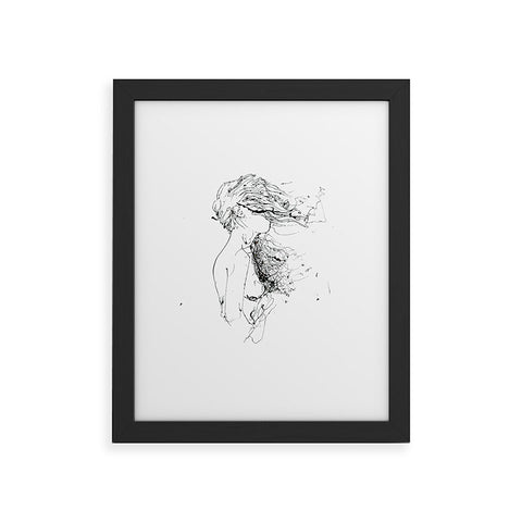 Elodie Bachelier Val Framed Art Print
