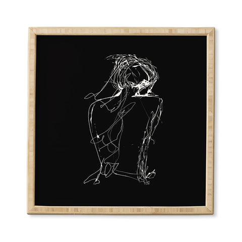 Elodie Bachelier Virginia by night Framed Wall Art