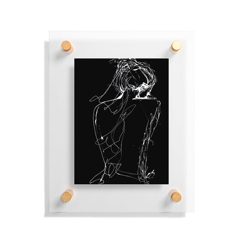 Elodie Bachelier Virginia by night Floating Acrylic Print