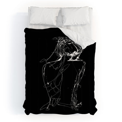 Elodie Bachelier Virginia by night Comforter