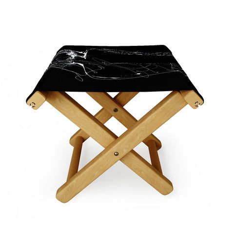 Elodie Bachelier Virginia by night Folding Stool