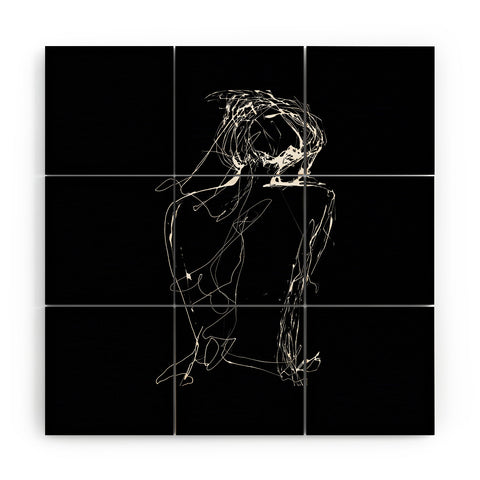 Elodie Bachelier Virginia by night Wood Wall Mural